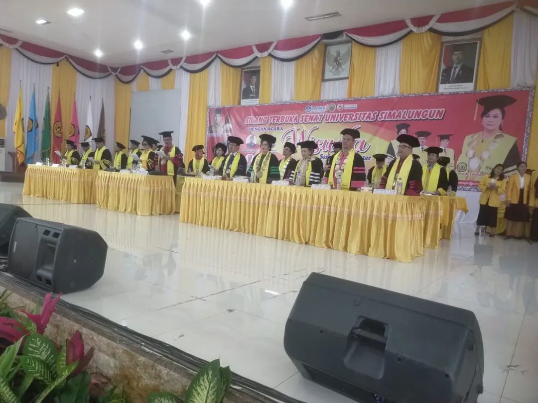Dandim 0207/Simalungun Hadiri Wisuda Sarjana Dan Magister Universitas Simalungun Tahun 2025