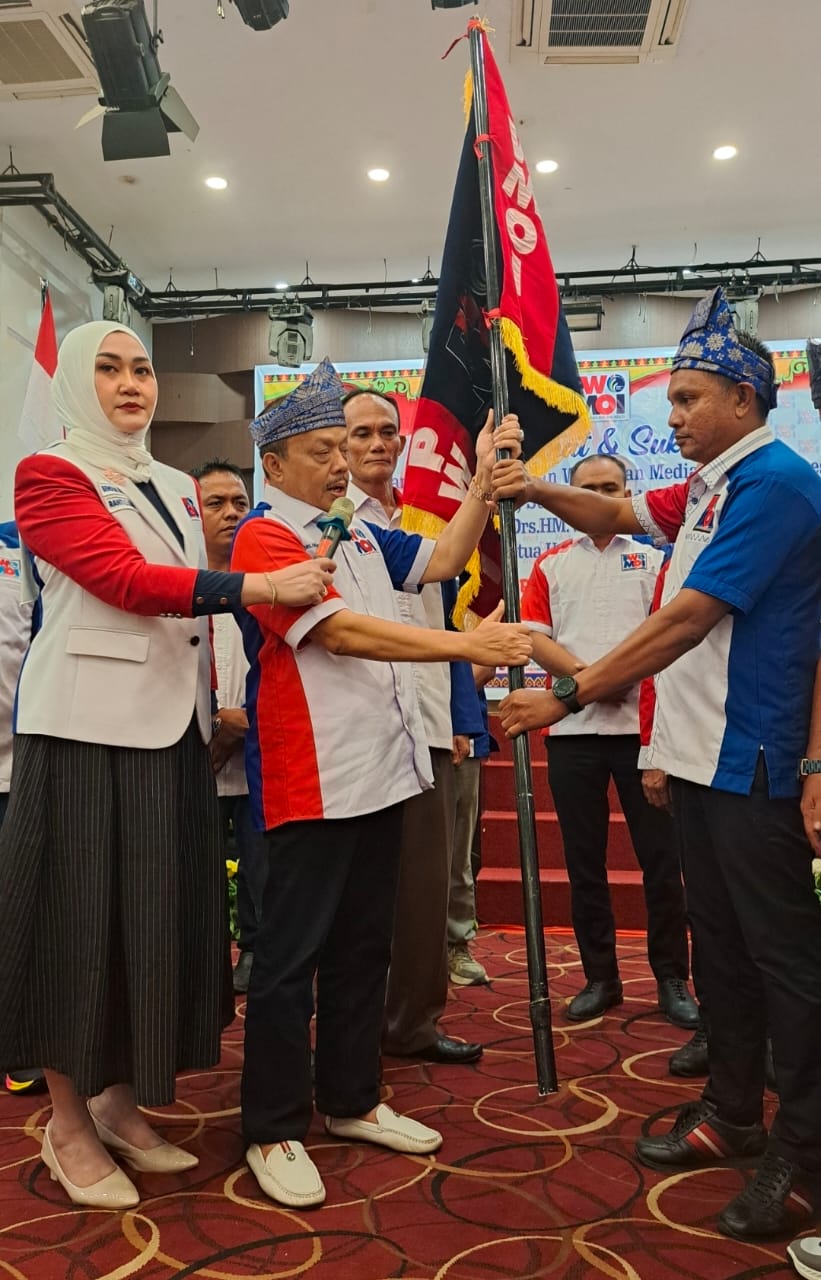 ‎Rio Kasairy Nahkodai PWMOI Riau: Tolak Stigma Wartawan Gadungan, Siap Wujudkan Riau Bermartabat