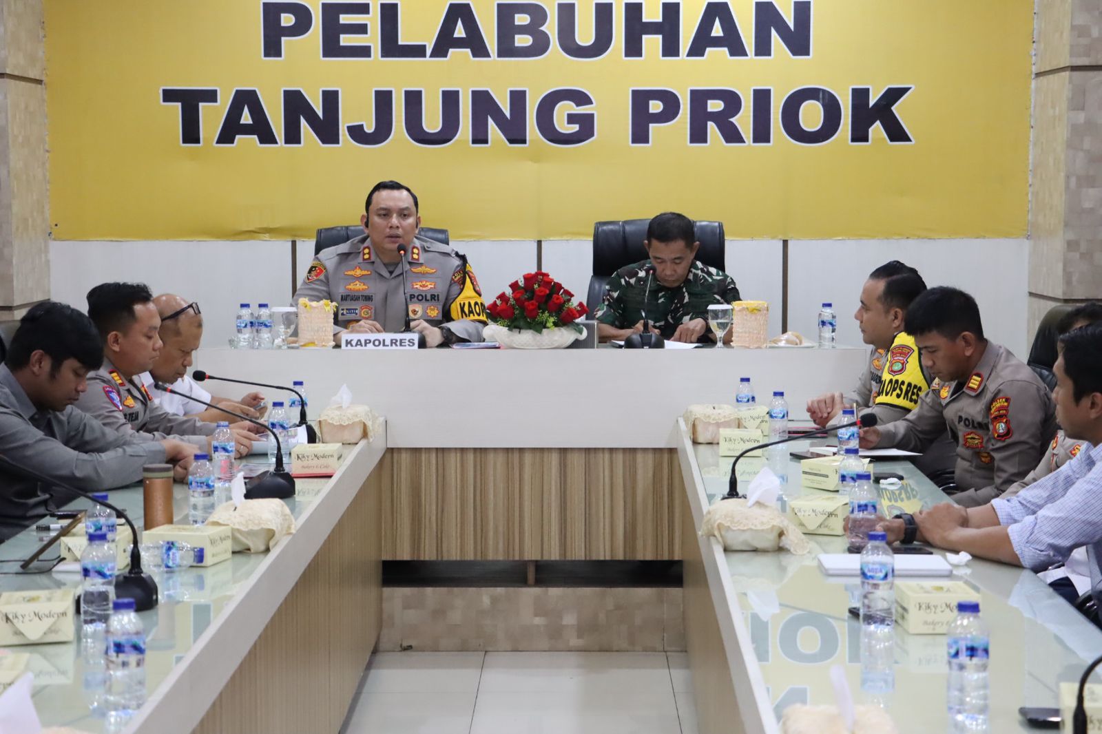 Polres Priok Rakor Lintas Sektoral Cegah Kerawanan Kamtibmas-Macet Natal Dan Tahun Baru
