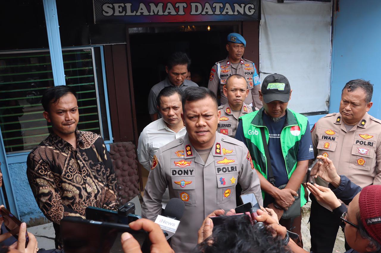 Polisi Launching Program Makan Siang Gratis Untuk Driver Ojol Dan Masyarakat
