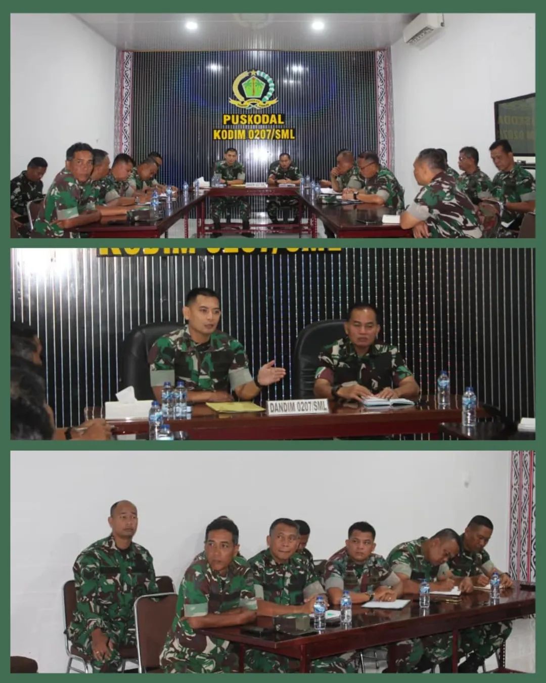 Dandim 0207/Simalungun Pimpin Rapat Koordinasi Pelaksanaan Korps Kadet Republik Indonesia (KKRI)