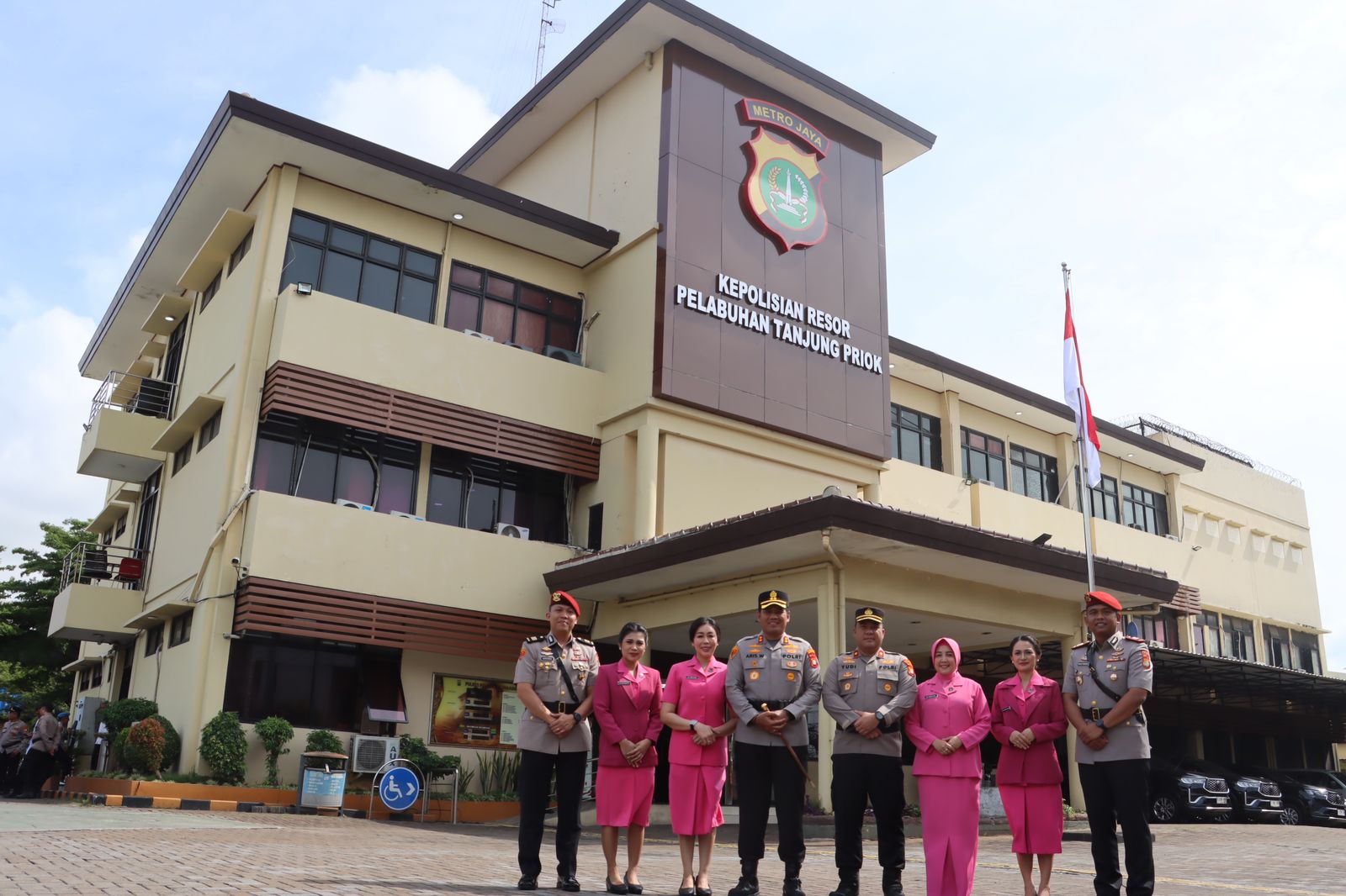 Polres Priok Gelar Upacara Serah Terima Jabatan Kasatreskrim