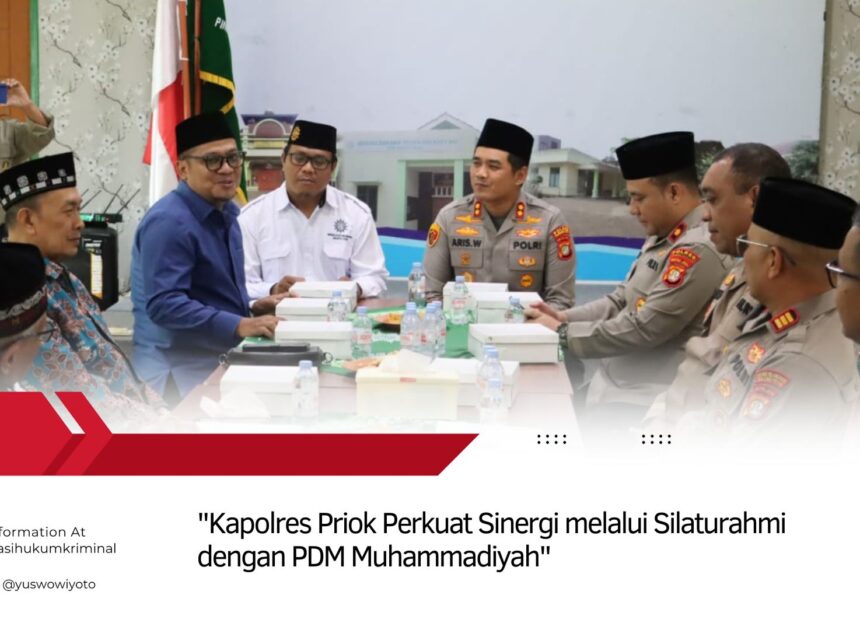 Kapolres Priok Perkuat Sinergi melalui Silaturahmi dengan PDM Muhammadiyah