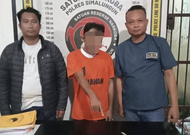 Polres Simalungun Ungkap Kasus Peredaran Narkotika Jenis Sabu Di Pamatang Simalungun
