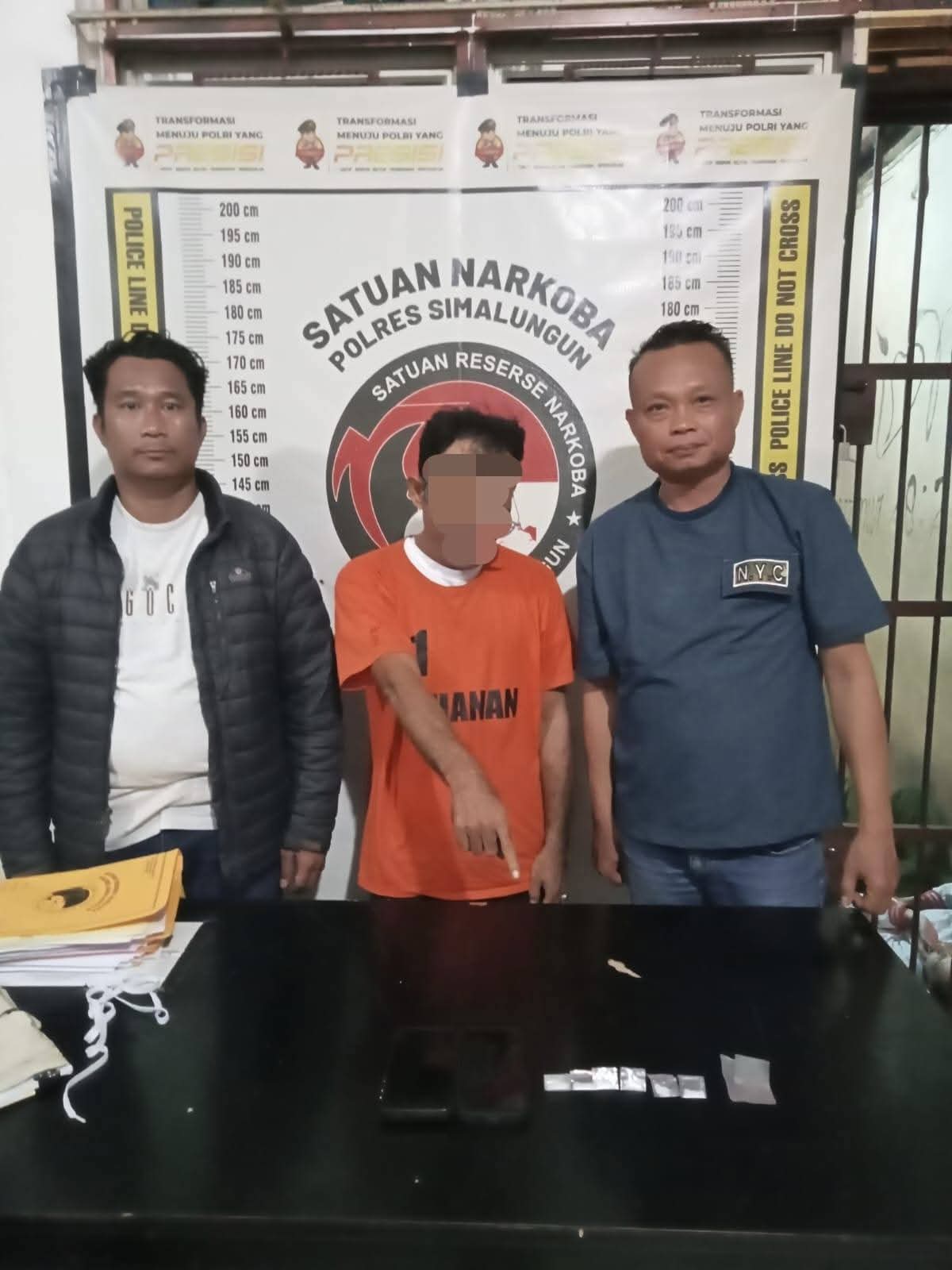 Polres Simalungun Ungkap Kasus Peredaran Narkotika Jenis Sabu Di Pamatang Simalungun