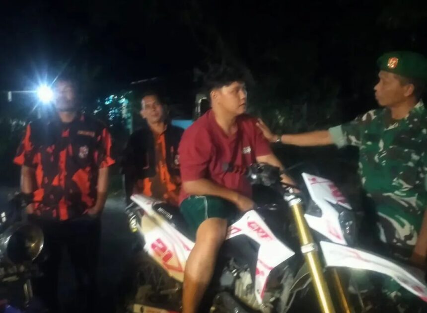 Koramil 19/Silau Kahean Gelar Patroli Siskamling Bersama Warga Wujudkan Lingkungan Aman Dan Kondusif