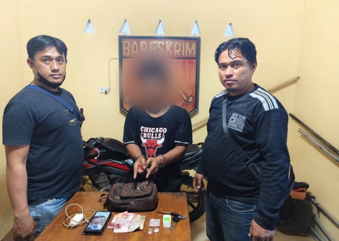 Jaga Pintu Masuk Simalungun Polsek Bosar Maligas Tangkap Pengedar Sabu Dari Kisaran