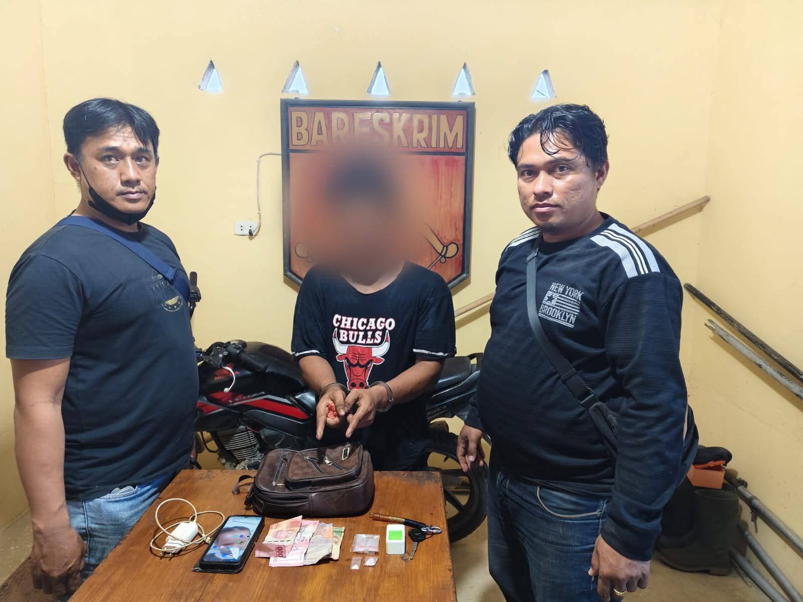 Jaga Pintu Masuk Simalungun Polsek Bosar Maligas Tangkap Pengedar Sabu Dari Kisaran