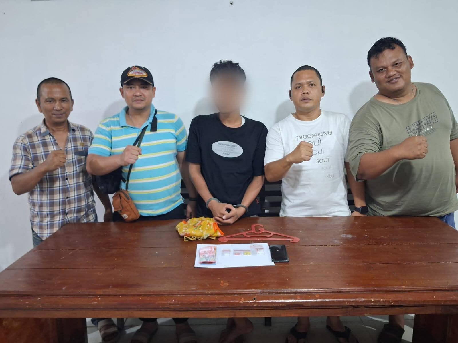 Reserse Jatanras Simalungun Kejar Tersangka Sampai Subu