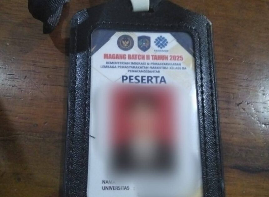 Anak Magang Menyelundupkan 15,76 Gram Sabu Ke Lapas