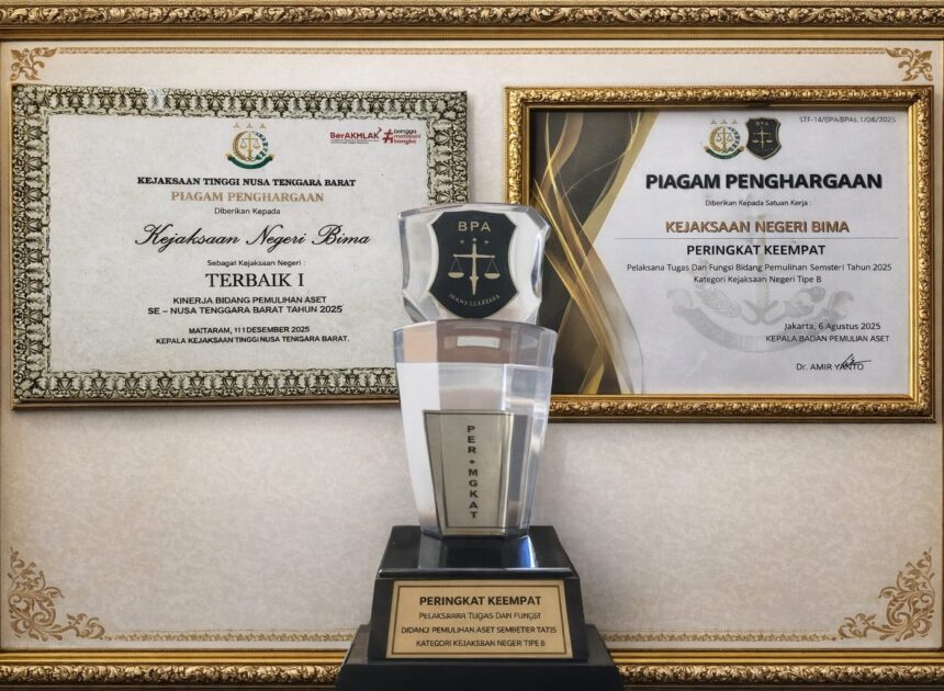 Kinerja Gemilang, Kejari Jaktim Borong Penghargaan 2026