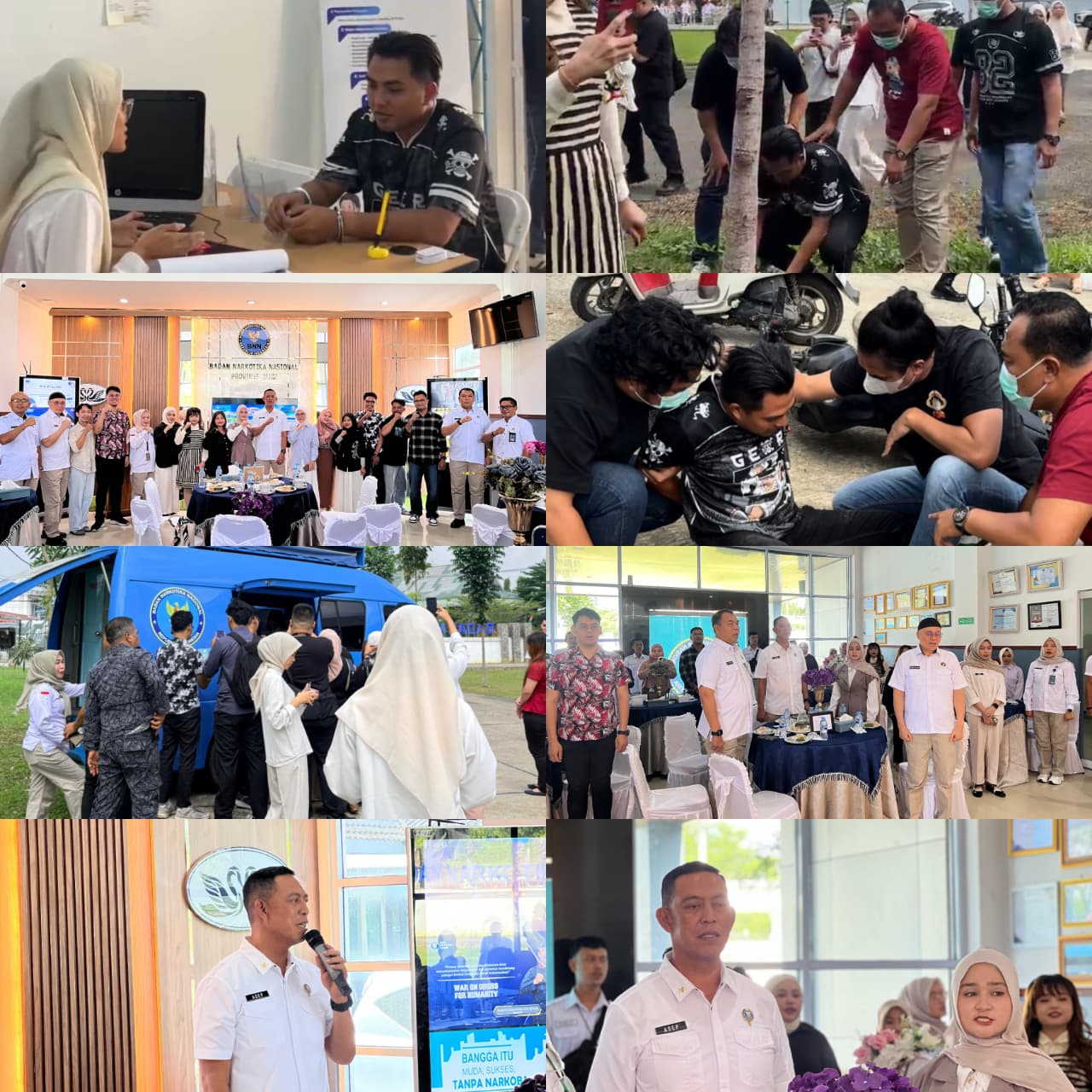 Silaturahmi BNN Provinsi Jambi bersama Influencer dan Konten Kreator