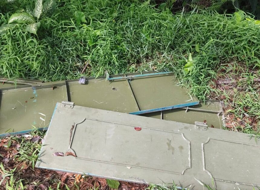 Warga Lapor Via WhatsApp, Polsek Perdagangan Temukan 3 Pintu Besi Curian Senilai Jutaan Rupiah Di Pinggir Jalan