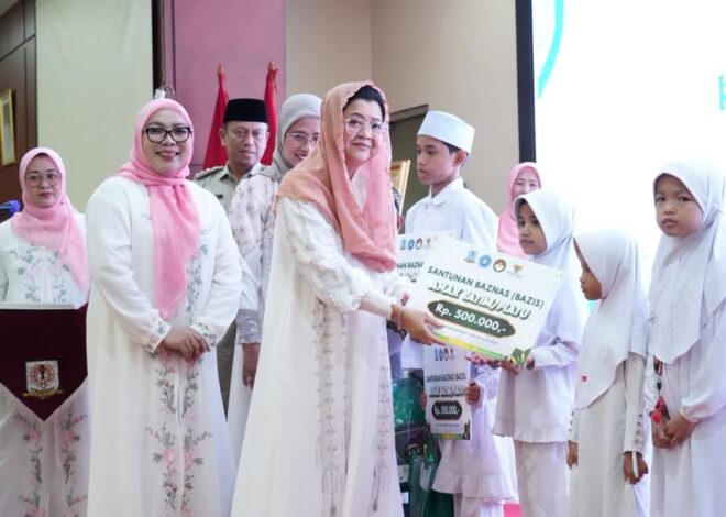 Perkuat Silaturahmi, TP PKK Jakarta Timur Gelar Safari Ramadan dan Santunan Anak Yatim