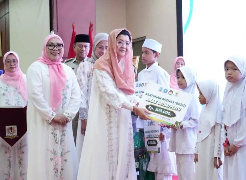 Perkuat Silaturahmi, TP PKK Jakarta Timur Gelar Safari Ramadan dan Santunan Anak Yatim